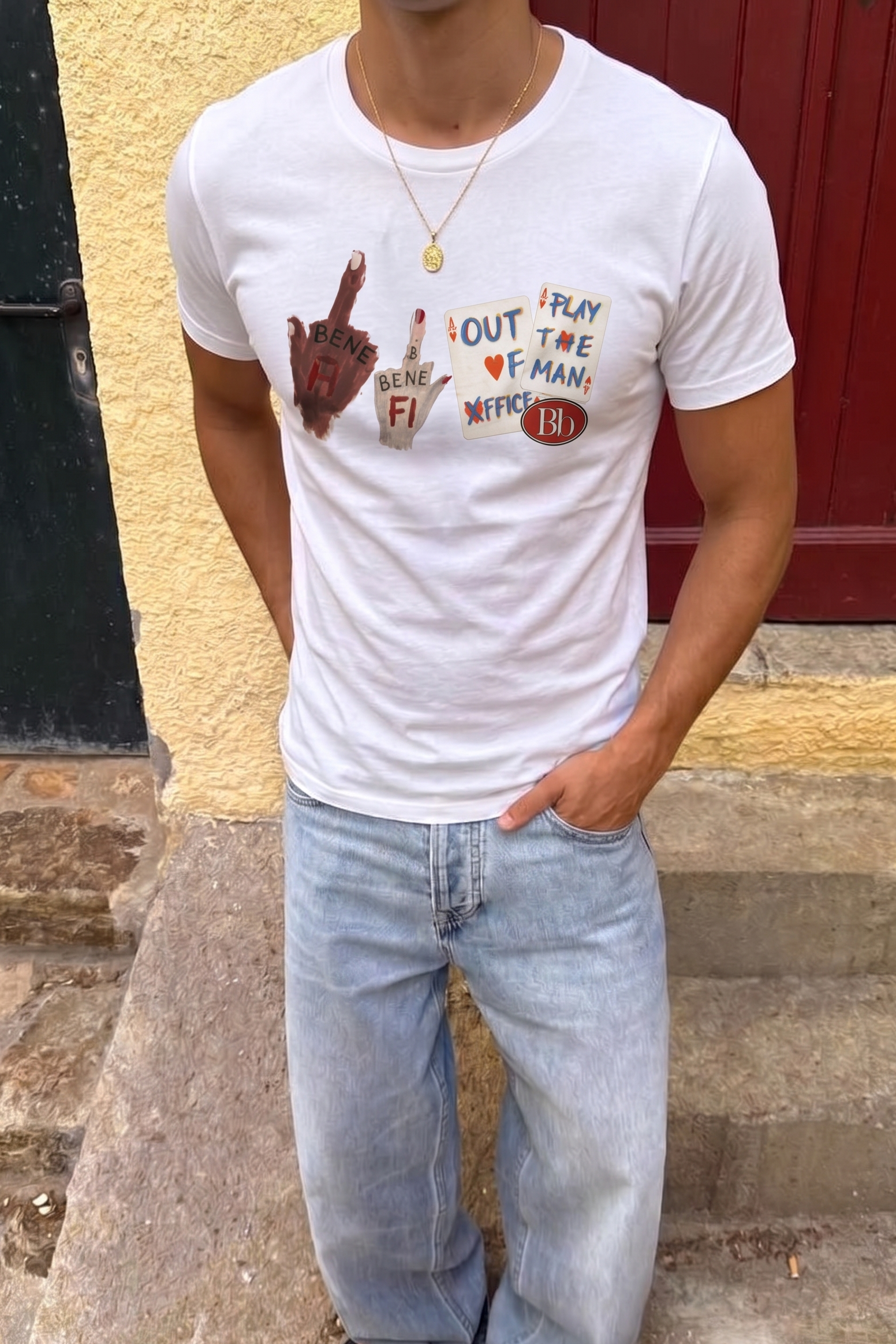 Out of office collection | Play the man t-shirt